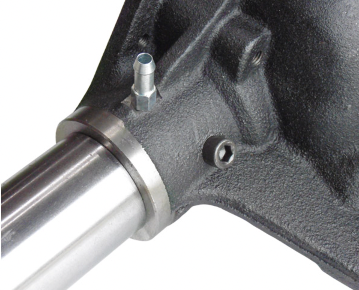 Blackline Thick Wall Tubed Atlas Axle including Pigs Head