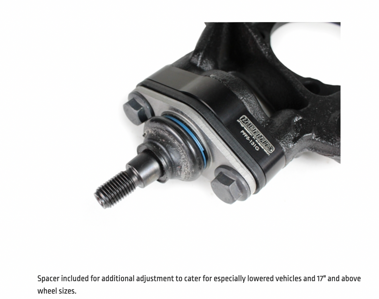 Powerflex Mini One Cooper S JCW R50 R52 R53 W10B16A W11B16A 2000-2006 Roll Centre Adjusters PFF5-131G