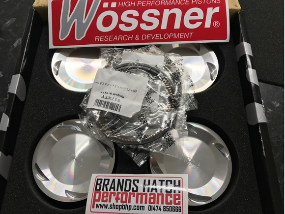 Wossner FORD 2.0 Cosworth YB Turbo Long R0d 11cc 9.0:1 Forged Pistons Set