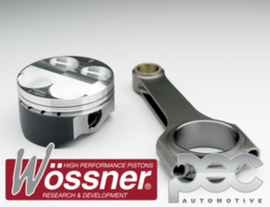 Wossner FORD 2.3 Duratec 16V High Comp Forged Pistons & PEC Rods Set