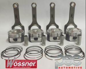 Wossner FORD 2.0 Focus ST250 ecoboost Turbo Forged Pistons & PEC Rods Set