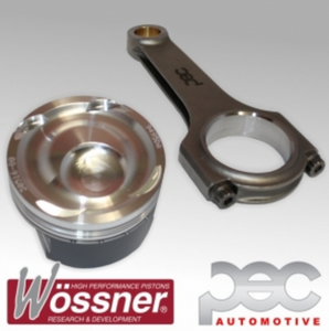 Wossner FORD 2.3 Mustang Ecoboost Turbo Forged Pistons & PEC Rods Set