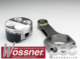 Wossner FORD 2.0 Blacktop Zetec High Comp Forged Pistons & PEC Rods Set