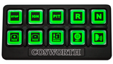Cosworth Electronics Rubber Switch Panel  - 10 or 20 switches