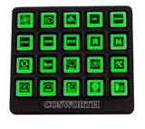 Cosworth Electronics Rubber Switch Panel  - 10 or 20 switches