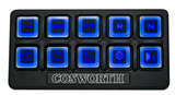 Cosworth Electronics Rubber Switch Panel  - 10 or 20 switches