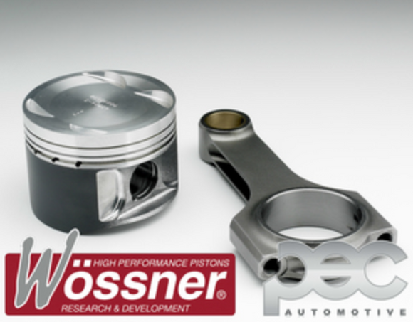 Wossner Mazda speed 2.3 Turbo L3 - VDT 9.5:1 Forged Pistons & PEC Rods