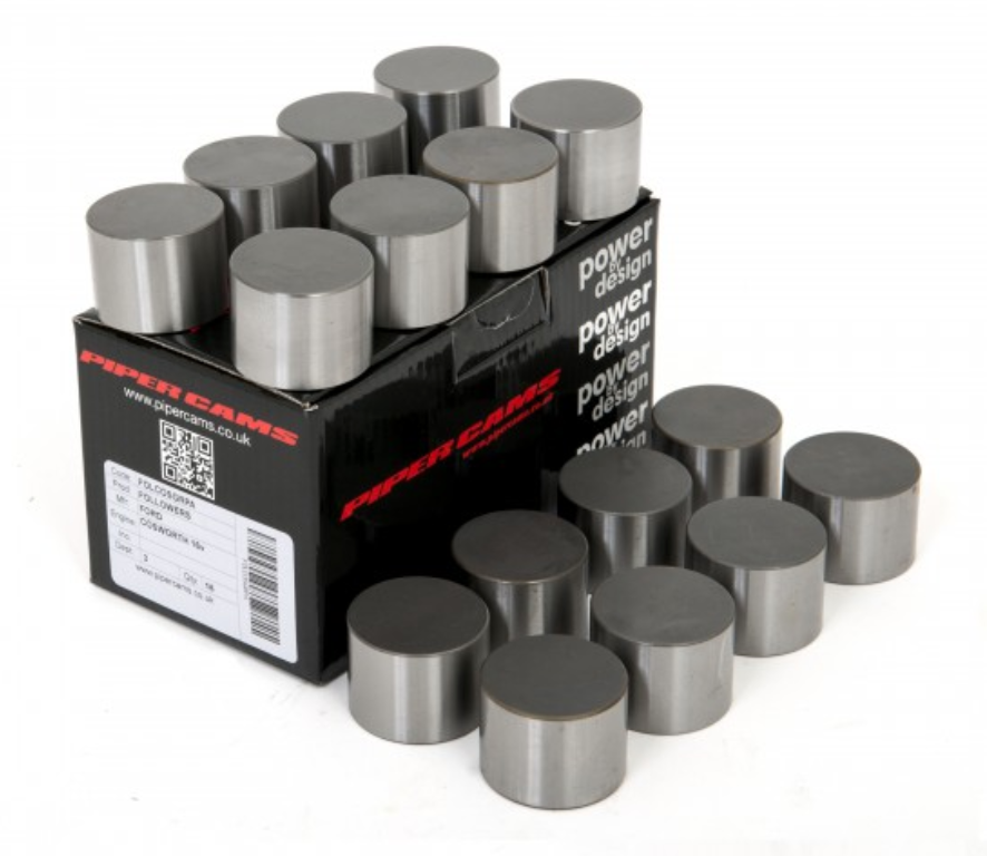 Ford Cosworth YB 16V Piper Cams Mechanical Solid Cam Followers Tappets Set of 16
