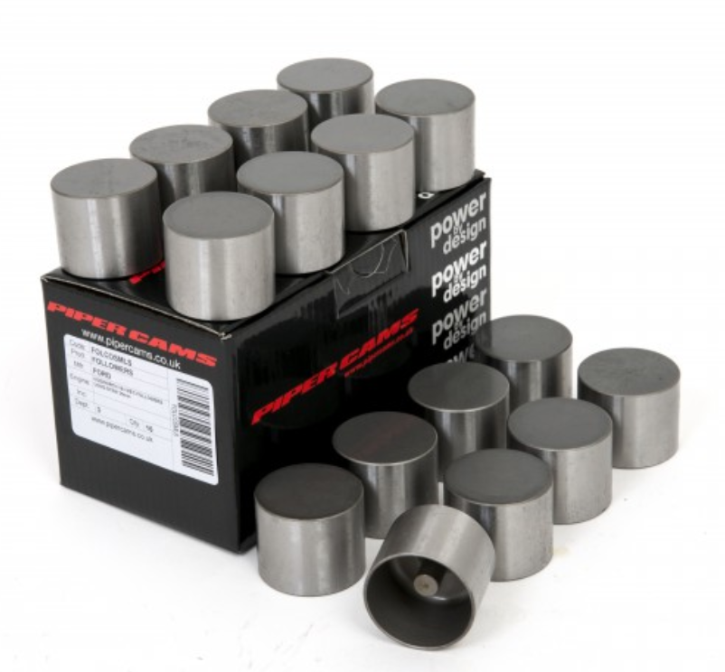 Ford Cosworth YB 16V Piper Cams Long Stem Solid Cam Followers Tappets X16