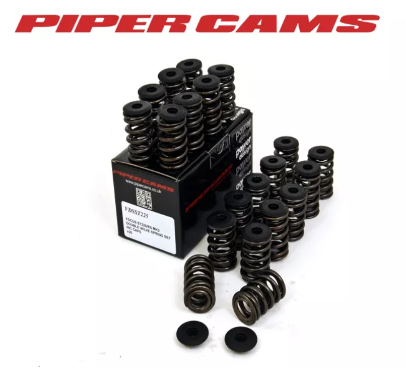 Ford Focus Mk2 ST ST225 & RS 5 Cyl Piper Cams Single Valve Springs & Caps