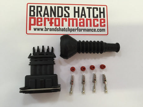 Tyco AMP FEMALE 4 Way Pin EV1 JPT Junior Power Timer - Complete kit with pins and seals