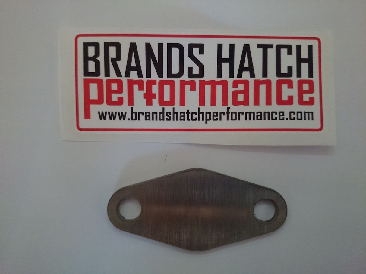 Ford RS2000 Pinto Sierra Cosworth Fuel Pump Blanking Plate - STAINLESS STEEL