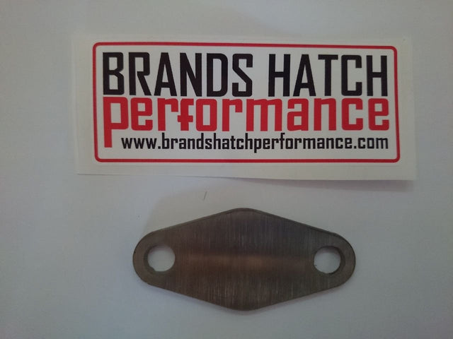 Ford RS2000 Pinto Sierra Cosworth Fuel Pump Blanking Plate - STAINLESS STEEL