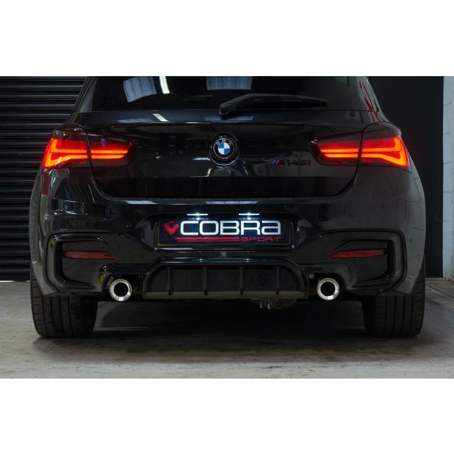 BMW M140i Exhaust Tailpipes Larger 3.5" M Performance Tips Replace