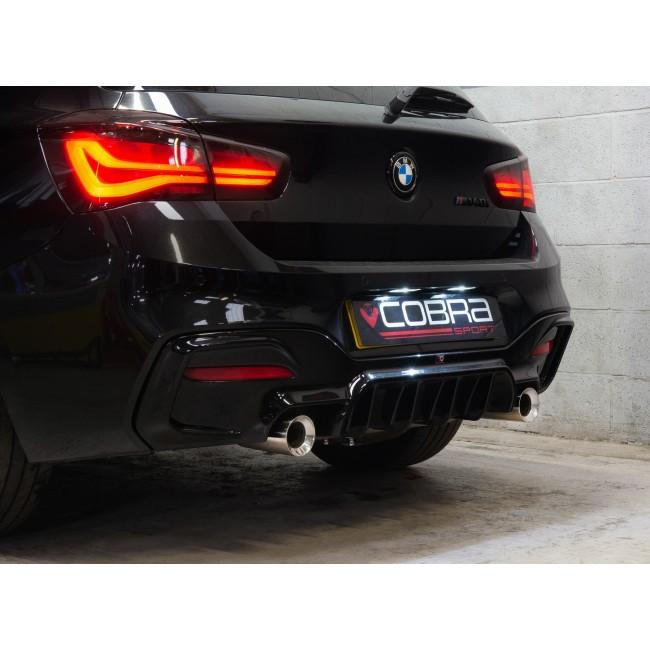 BMW M140i Exhaust Tailpipes Larger 3.5" M Performance Tips Replace