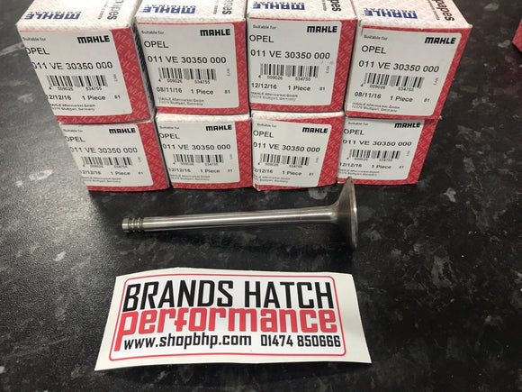 8X Vauxhall C20XE C20LET 20XE MAHLE EXHAUST VALVE - Disty Ltd