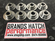 8 X Ford CVH 1.3 1.6 RS Turbo XR3i XR2 Steel Valve Spring Caps