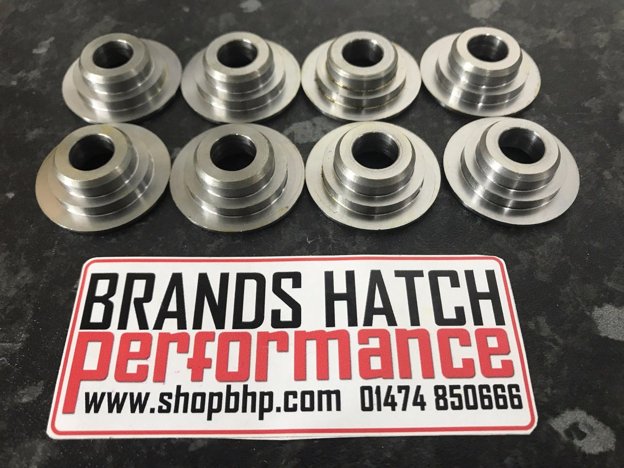 8 X Ford CVH 1.3 1.6 RS Turbo XR3i XR2 Steel Valve Spring Caps